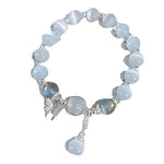 Opal Sea Blue Treasure Moonlight Crystal Bracelet