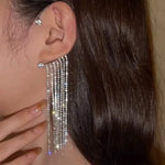 Elegant Snowflake Stud EarringsED121