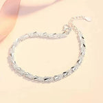 Hollow lantern Ball 925 Sterling Silver Bracelets For Women07