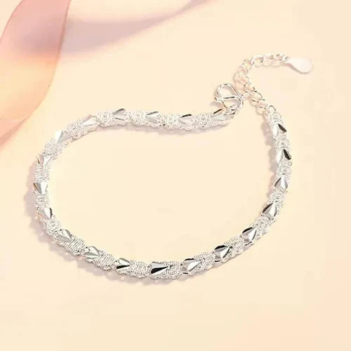 Hollow lantern Ball 925 Sterling Silver Bracelets For Women07
