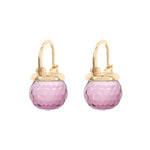 Retro Sweet Crystal Ball Earrings for Women