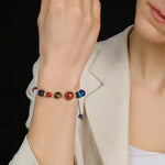 12 Zodiac Signs Natural Stone Bracelet