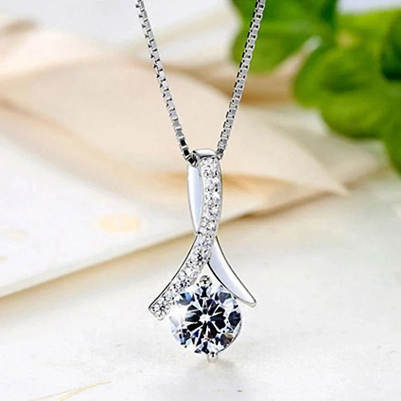 Fashion Zirconia Necklace – Versatile Jewelry
