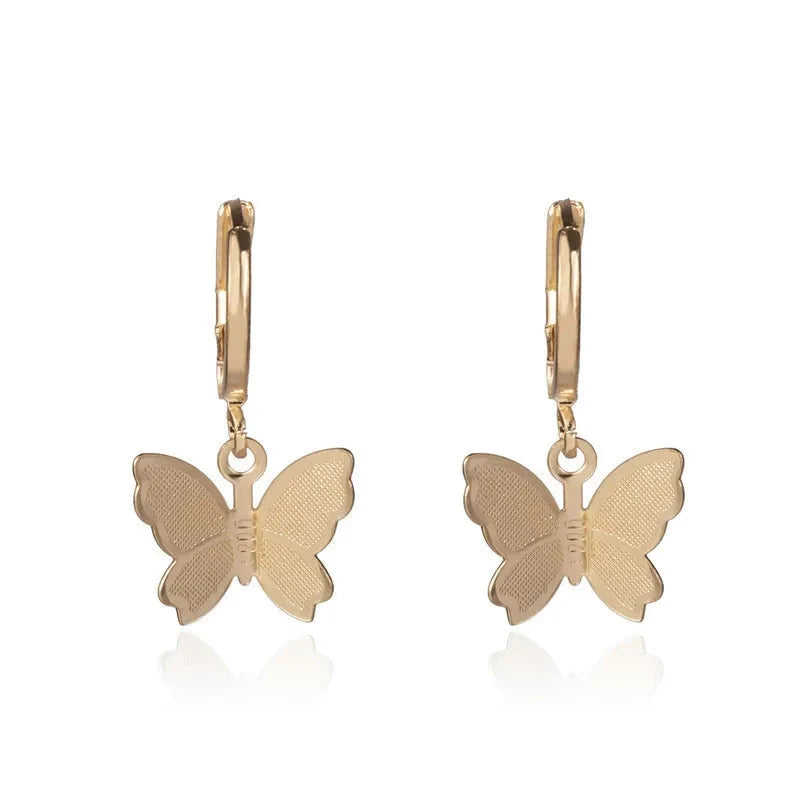 Elegant Snowflake Stud EarringsED113