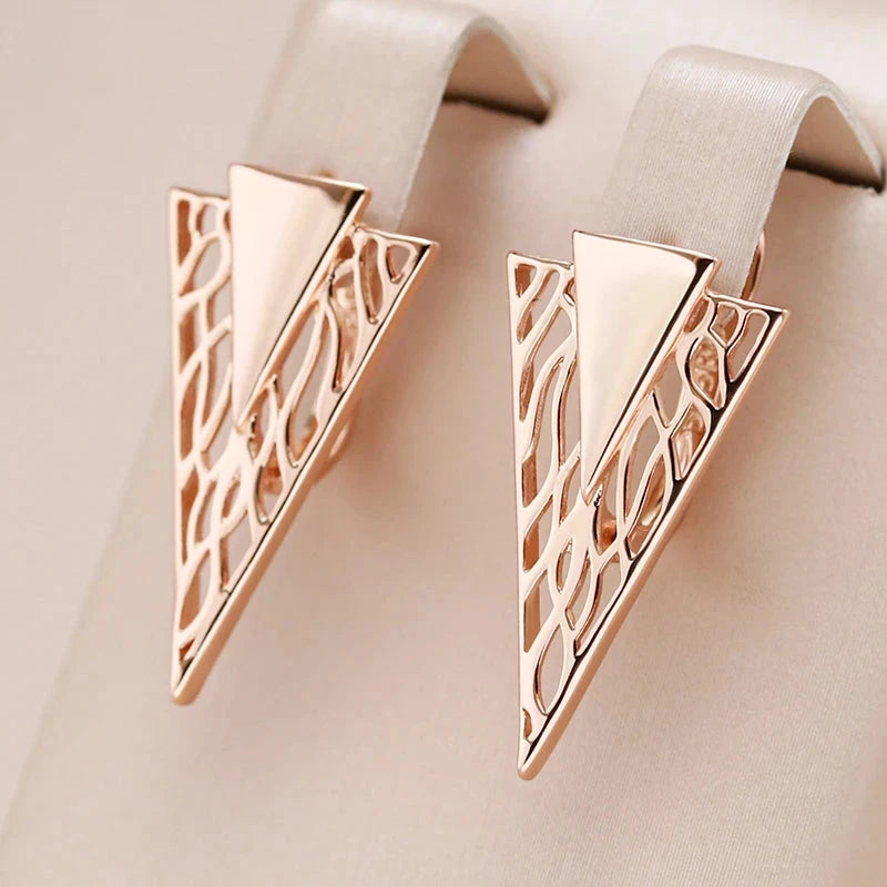 Glossy Ethnic Drop Earrings for Women
