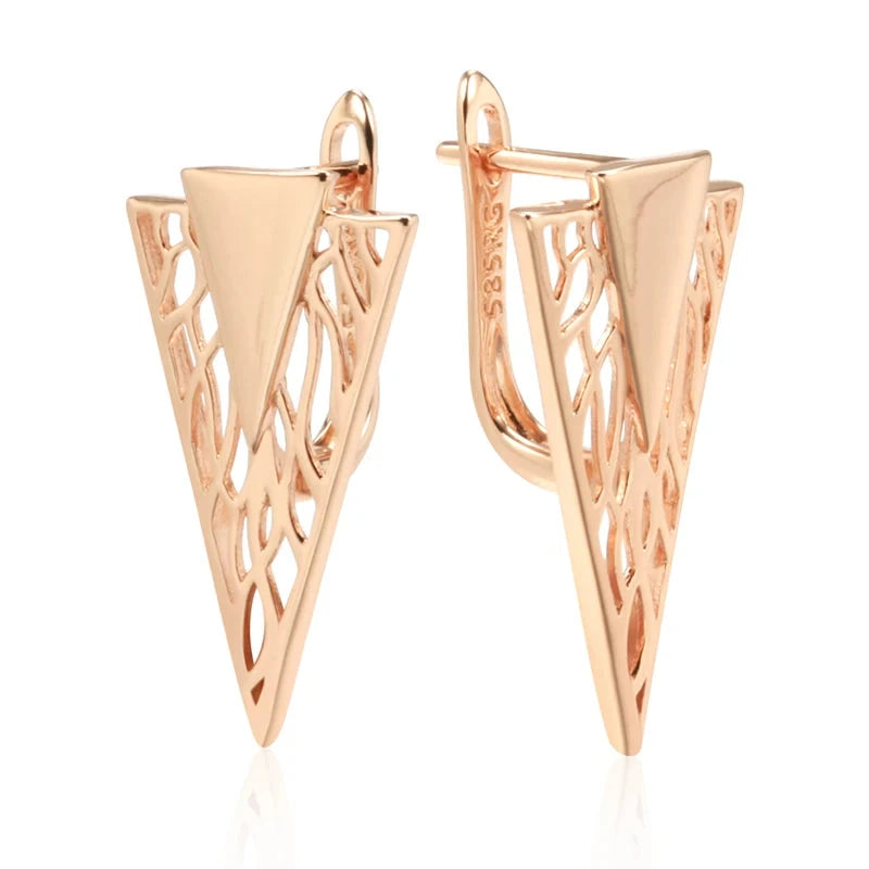 Glossy Ethnic Drop Earrings for Women