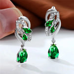 Luxury Crystal Clip Earrings for Women