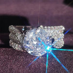 Women’s 10MM Cubic Zirconia Engagement Band