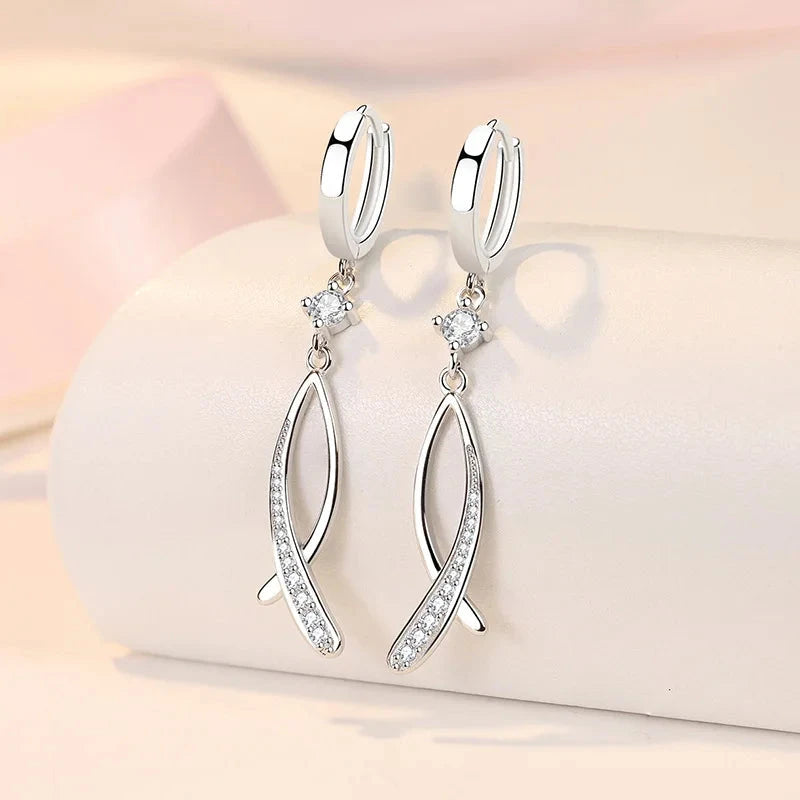 Temperament Mermaid Earrings