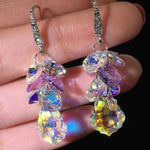Luxury Crystal Drop Earrings for WomenB