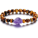 Natural Amethyst Quartz Beaded Bracelets Health BraceletYA3181-4