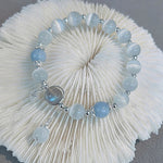 Opal Sea Blue Treasure Moonlight Crystal Bracelet