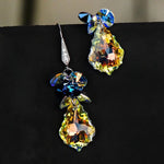 Luxury Crystal Drop Earrings for Women