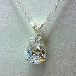 Aquamarine Zircon Pendant 925 Sterling SilverXL250 1