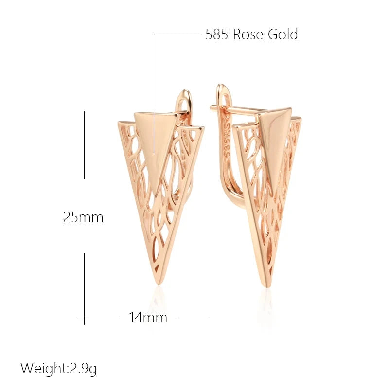 Glossy Ethnic Drop Earrings for Women