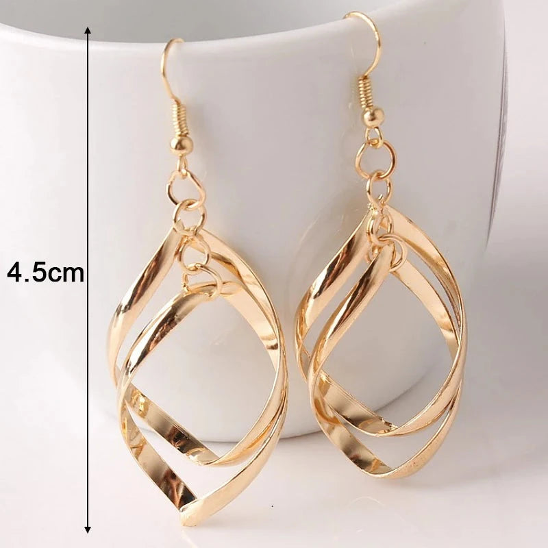 Spiral Women's Hook EarringsES4510