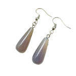 Natural Stone Dangle Earrings For Women Drop Pendant Apatite Speckled Stone Stainless Steel Earrings Wedding Jewelry Wholesale