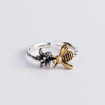 925 Sterling Silver Topaz Ring Lace HollowingFFMM0028CHINA