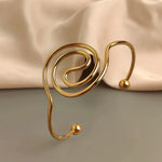 Irregular Shape Metal Bracelet – Stylish Jewelry11