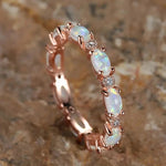 Opal Promise Rings for Women Statement FingerH25111