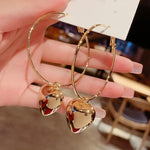 Trend Unique Design Elegant Delicate Zircon Butterfly Tassel EarringsED178-1