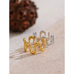 Minimalist Adjustable Ring for Women