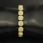 Wide Ice Chain Bracelet – 13MM