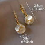 Fashion Micro-Inlaid Zircon Earrings