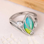 Huitan Colorful Marquise Ring for Women