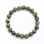 Natural Green Garnet Grossularite Loose Stone Beads