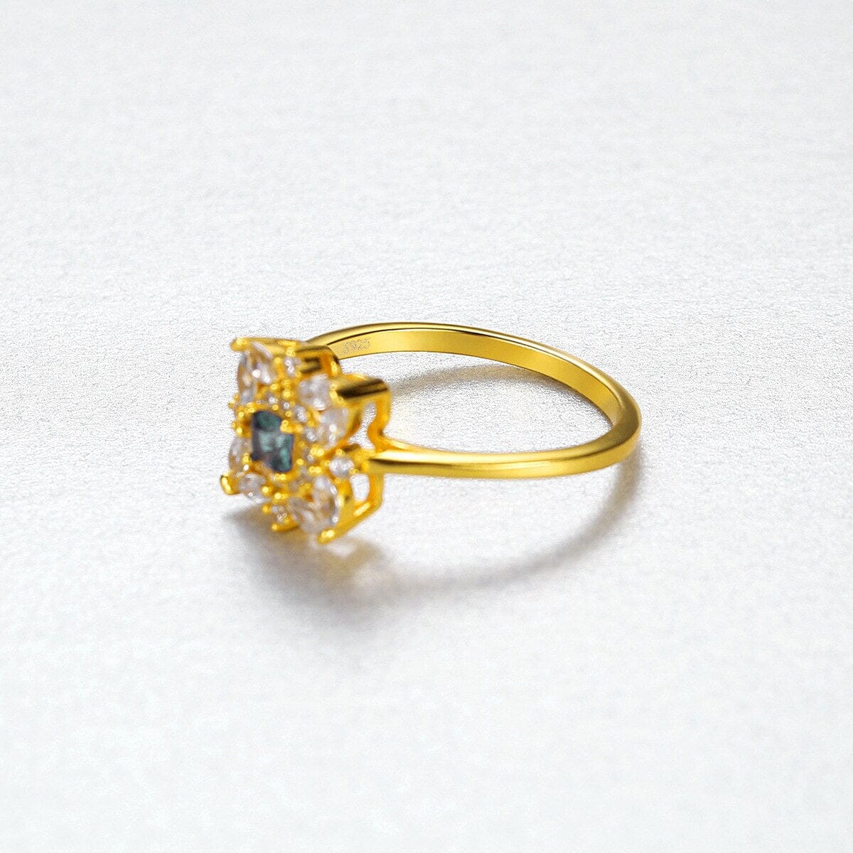 Classic Sapphire Gold Plated RingRing