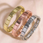 Elastic Italian Stainless Steel Bracelet