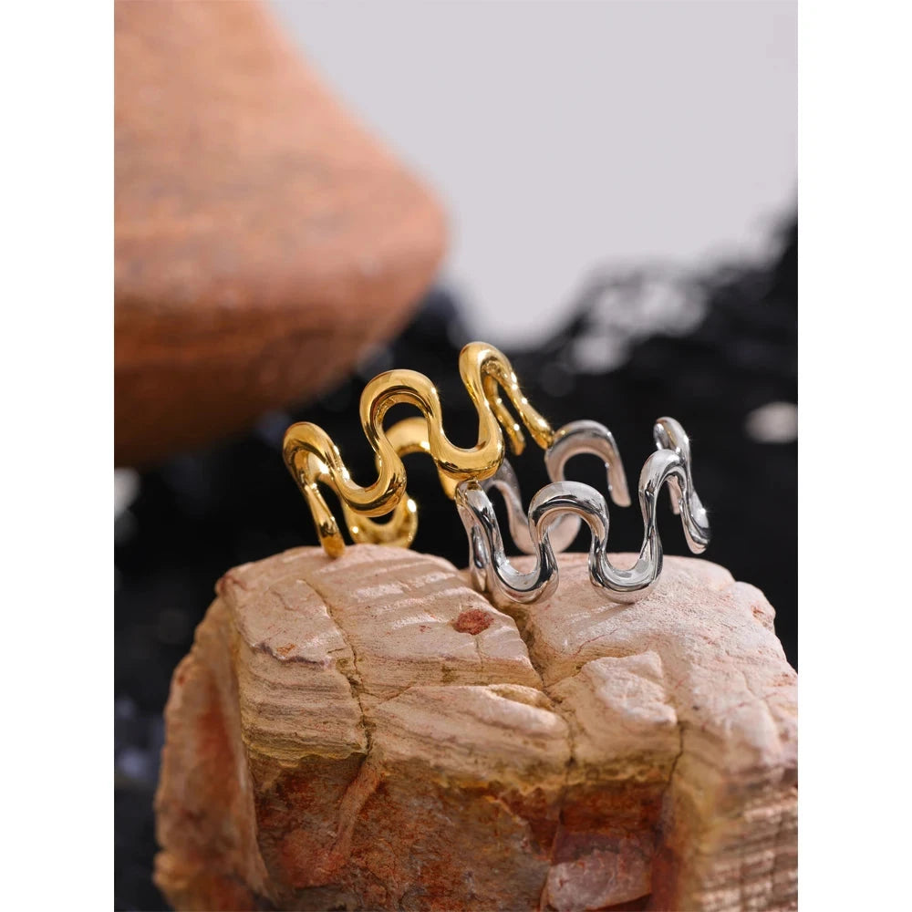 Minimalist Adjustable Ring for Women