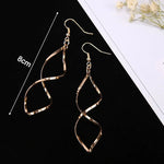 Spiral Women's Hook Earrings