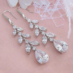 Droplet CZ Long Leaf for Women