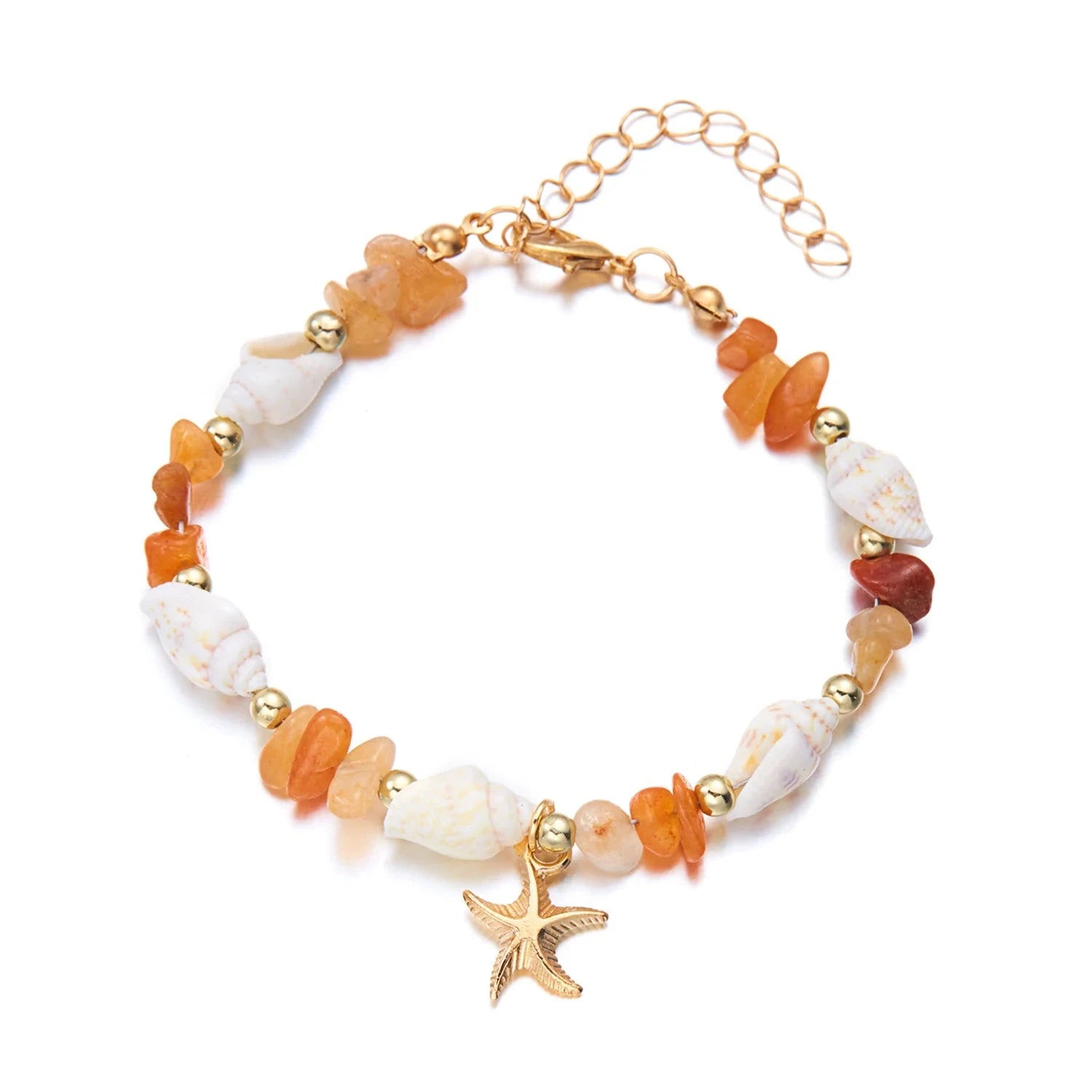 Bohemian Starfish Pendant BraceletBR25Y0139-6