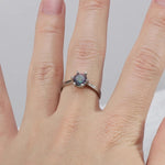 Beautiful Genuine Rainbow Mystic Topaz Ring