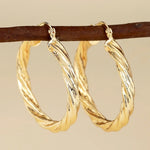 European and American Geometric Ring EarringsE4444