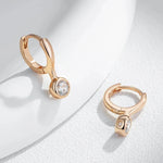 Fine Rose Gold Eardrop Earrings for Women