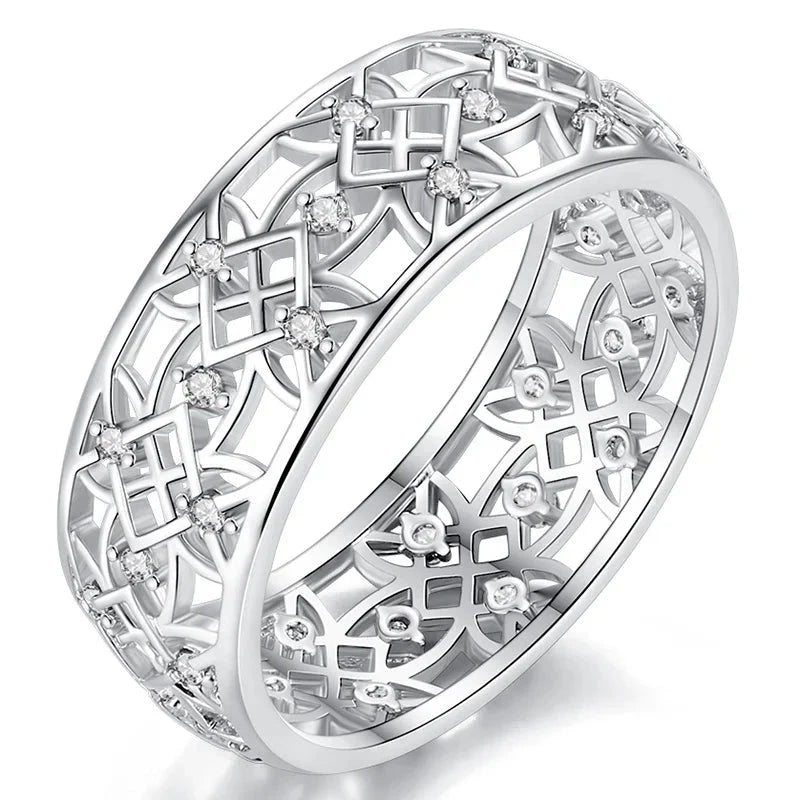 Beautiful Hollow Out Design Ring for Women