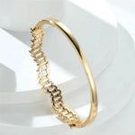 Women's Gold Zircon Bracelet