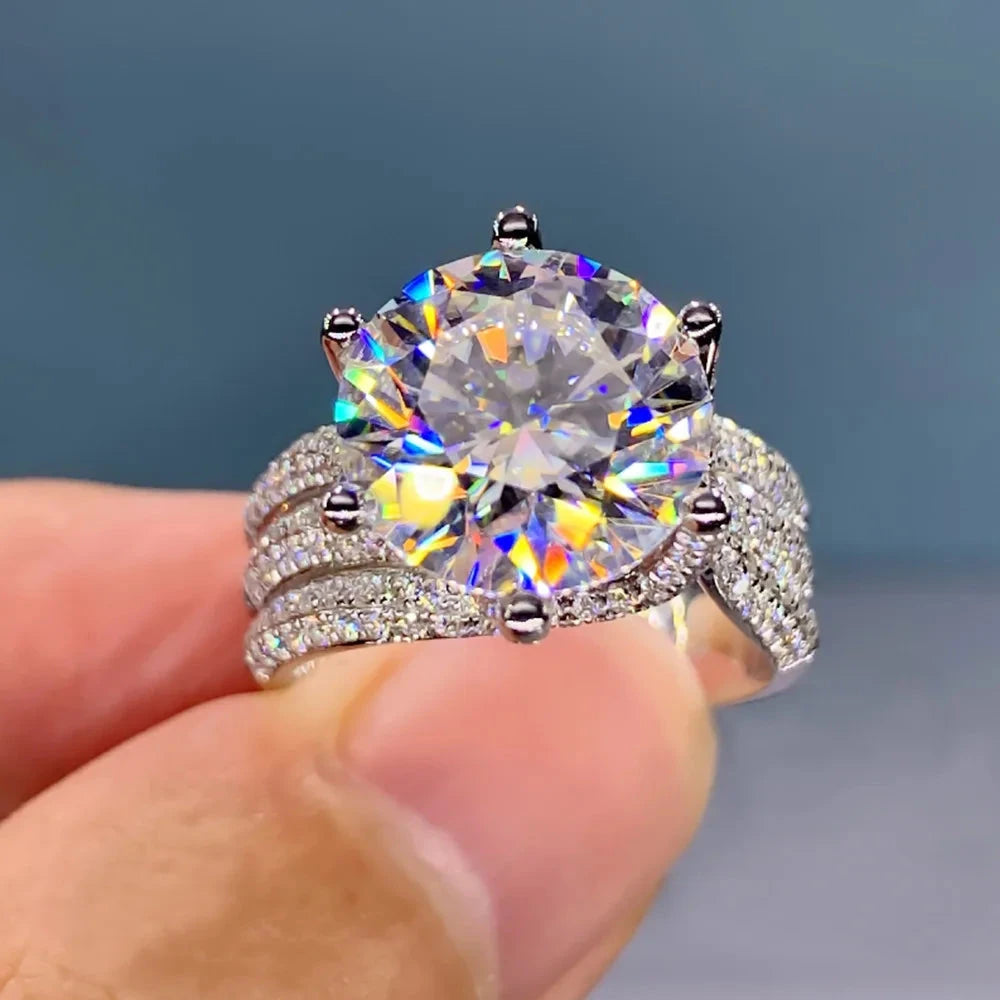 Women’s 10MM Cubic Zirconia Engagement Band