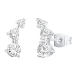 Inlaid Crystal Dainty Stud Earrings for WomenE1888