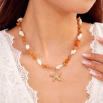 Bohemian Starfish Pendant BraceletNC25Y0101-6