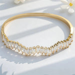 Women's Gold Zircon Bracelet