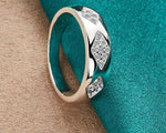 Rhombic Charm Silver RingRing