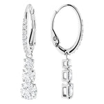 Sparkling Cubic Zirconia Drop Earrings for Women