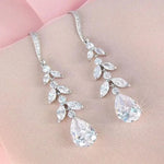 Droplet CZ Long Leaf for Women