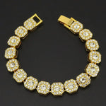 Wide Ice Chain Bracelet – 13MM