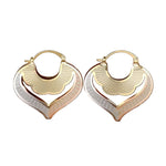 Three-tone Design Love Drop Earrings for WomenE4544